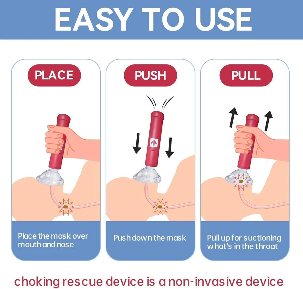 Choking Rescue Device Emergency Bag