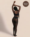 Sheer Illusion Fleece-Lined Tights