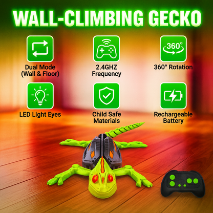 Wally™ – The Wall Climbing Gecko