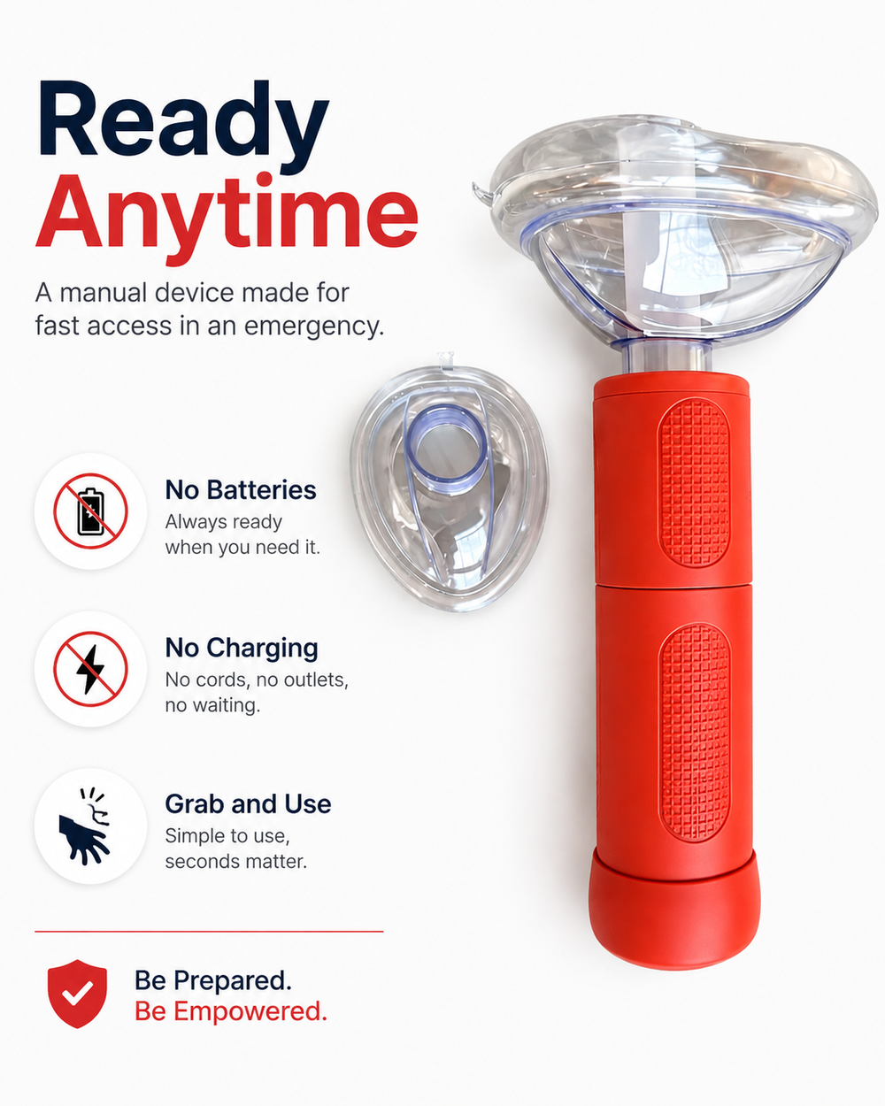 Choking Rescue Device Emergency Bag