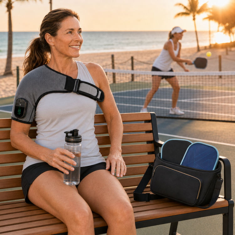 Heat + Massage Relief for Sore Shoulders