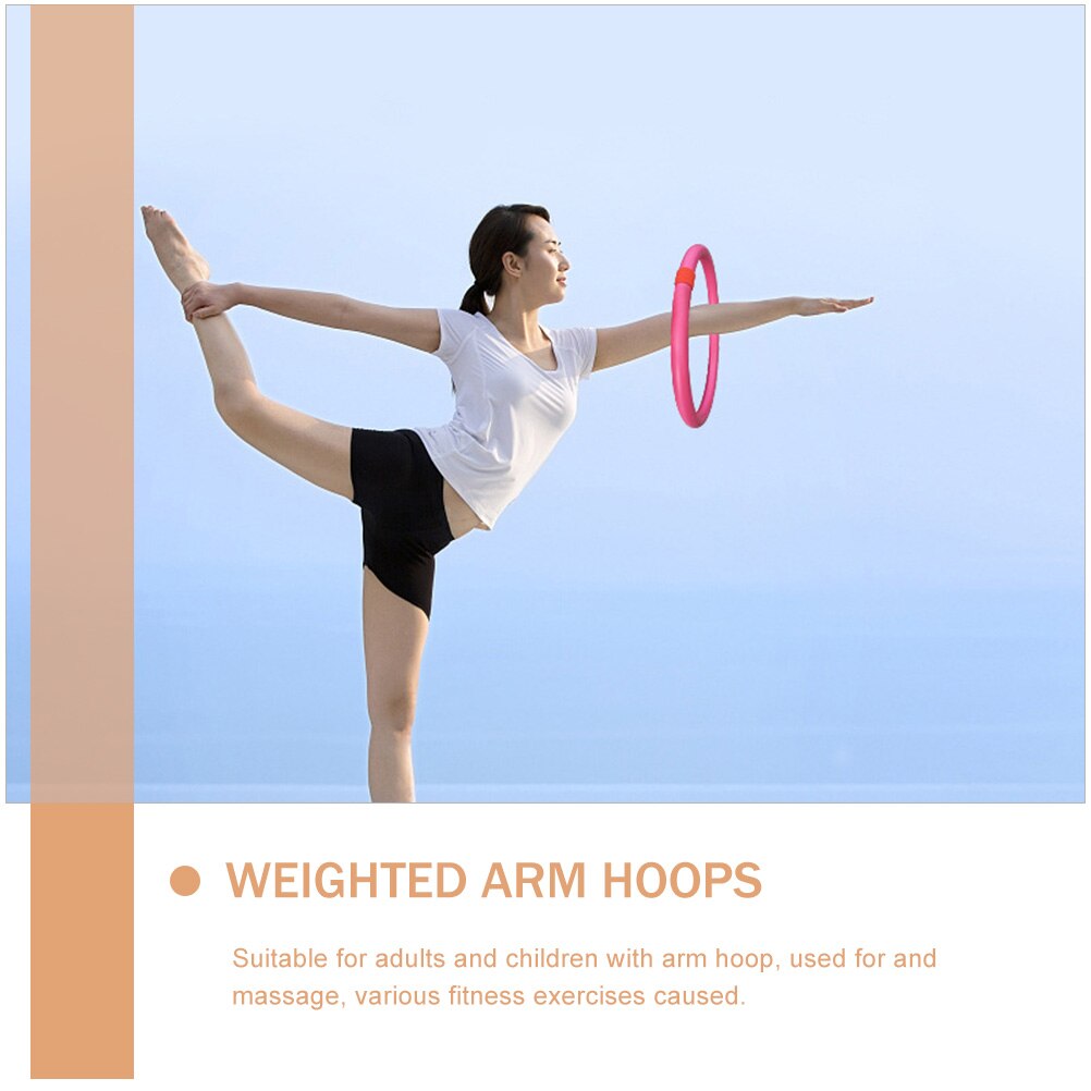 Pilates Weighted Arm Fitness Hoops