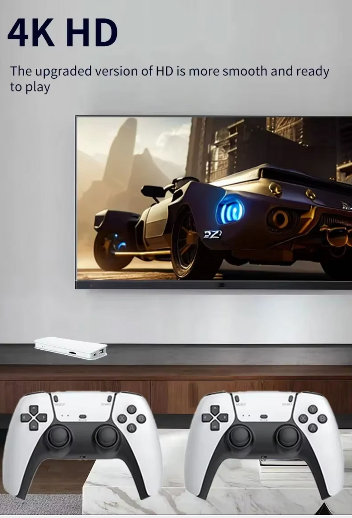 RetroStick™- 20,000 Retro Games + 2 Free Controllers