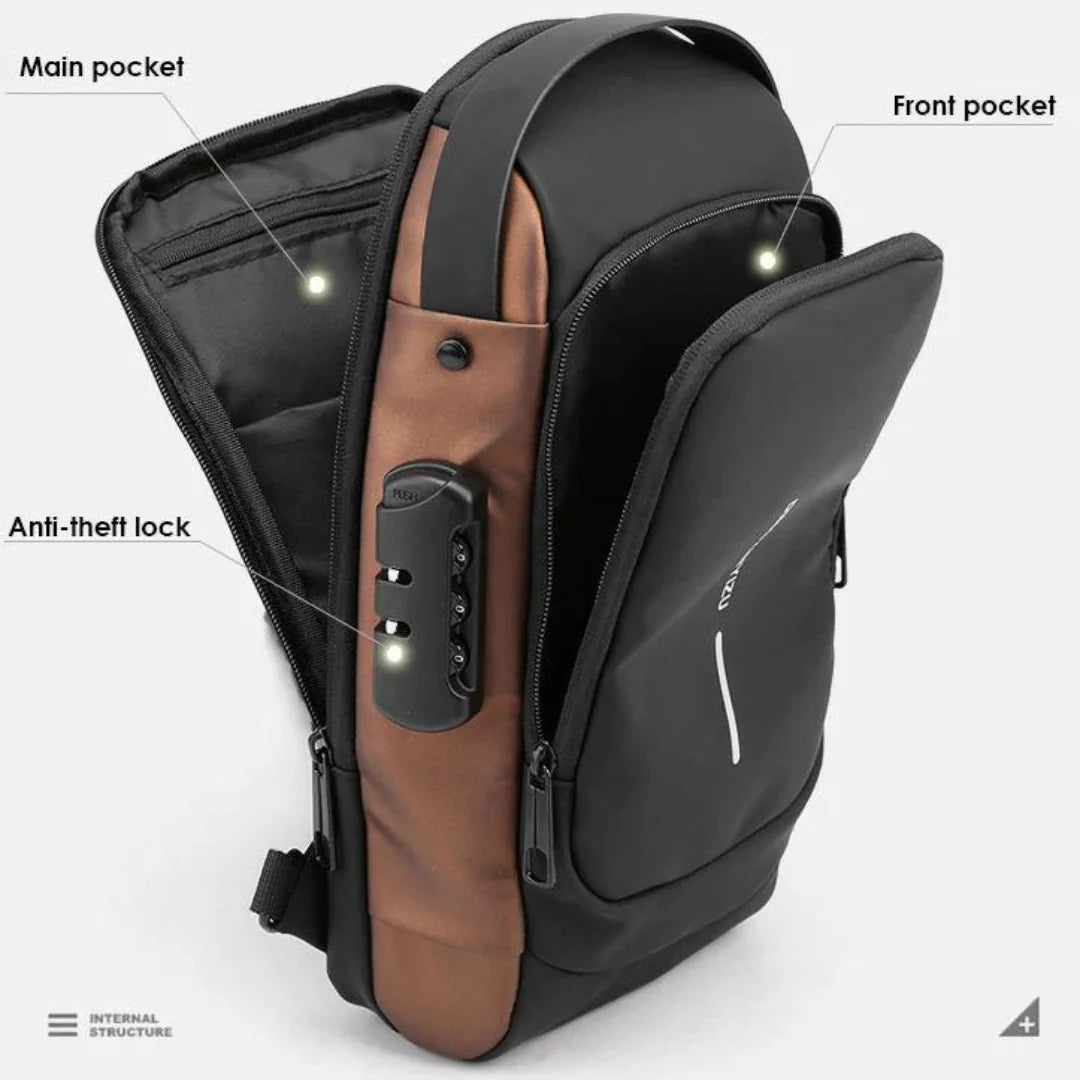 CarryOn™ Crossbody Phone Charging Bag