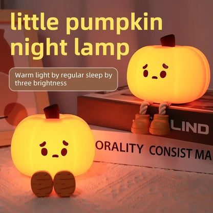 Touch Pumpkin Night Lamp