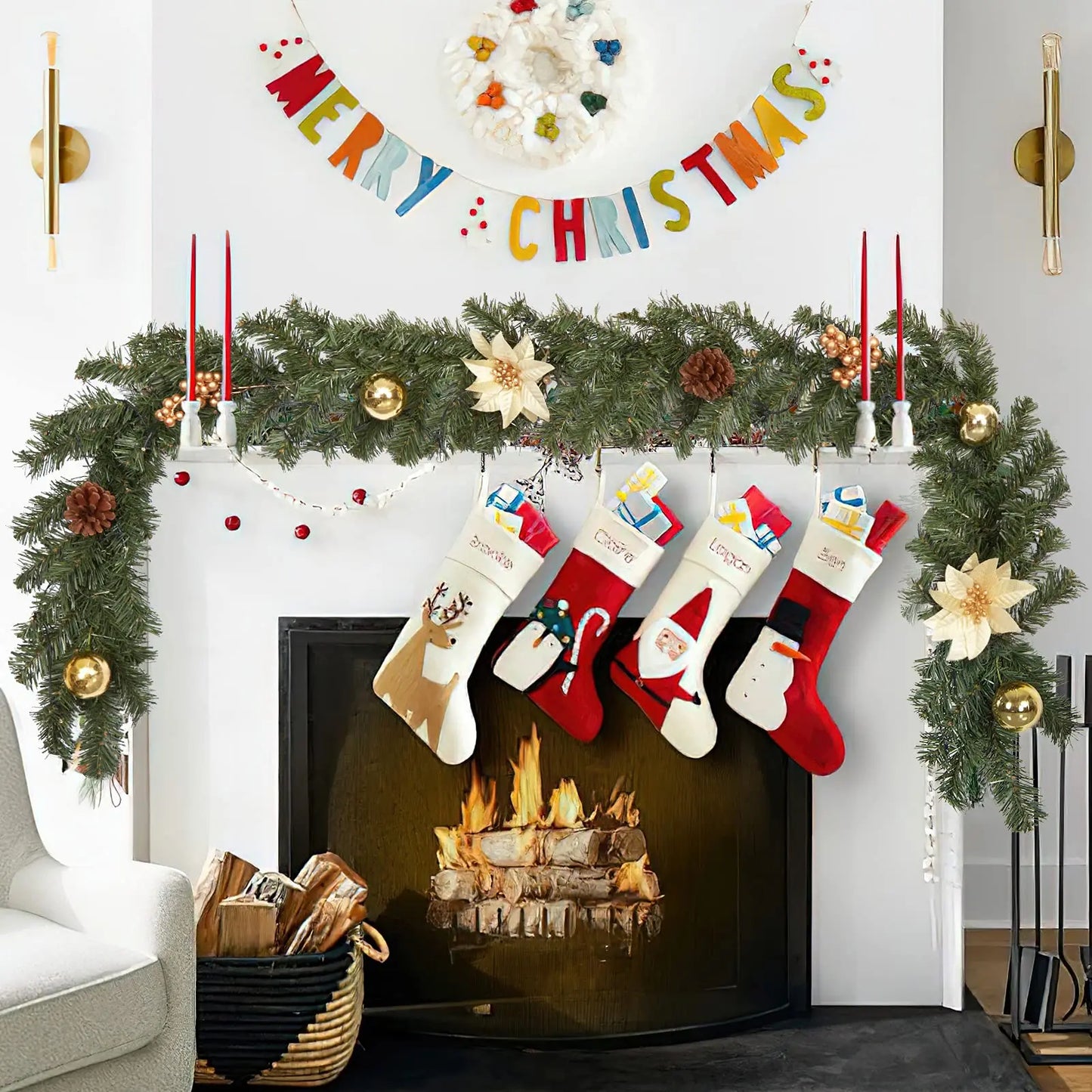 MerryLite™ 6FT Holiday Garland