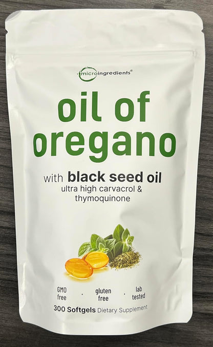 Oregano + Black Seed Wellness Capsules