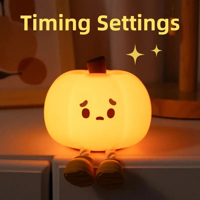 Touch Pumpkin Night Lamp