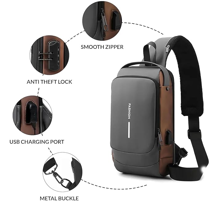 CarryOn™ Crossbody Phone Charging Bag