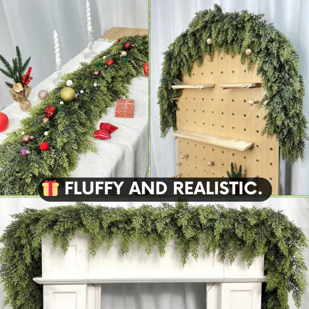 Premium Holiday Cedar Garland