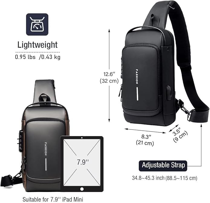 CarryOn™ Crossbody Phone Charging Bag