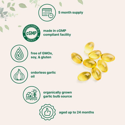 HeartGuard Odorless Aged Garlic Support