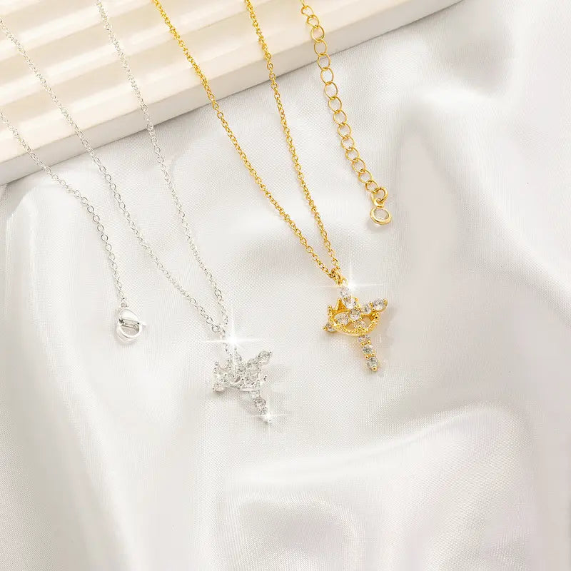 Gift of Faith Crown™ Rotating Necklace – A Meaningful Gift That Inspires Faith